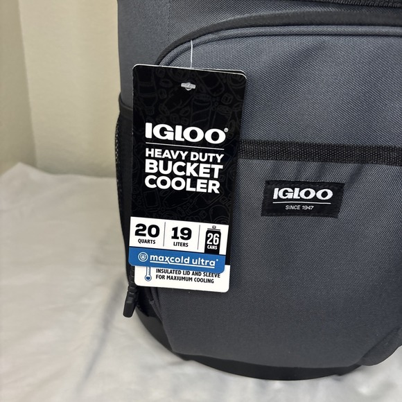 Igloo 20 Quart / 5 Gallon Cooler Bucket heavy duty - Picture 2 of 8